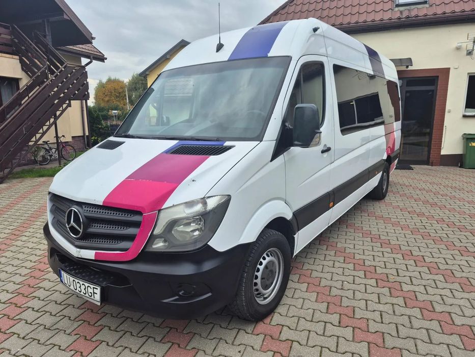 Mercedes-Benz Sprinter Mercedes-Benz Sprinter  9 osobowy 316 CDI 2.2 Diesel 2017r Lublin