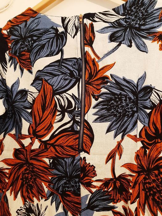 Vestido curto, meia manga, tam. M