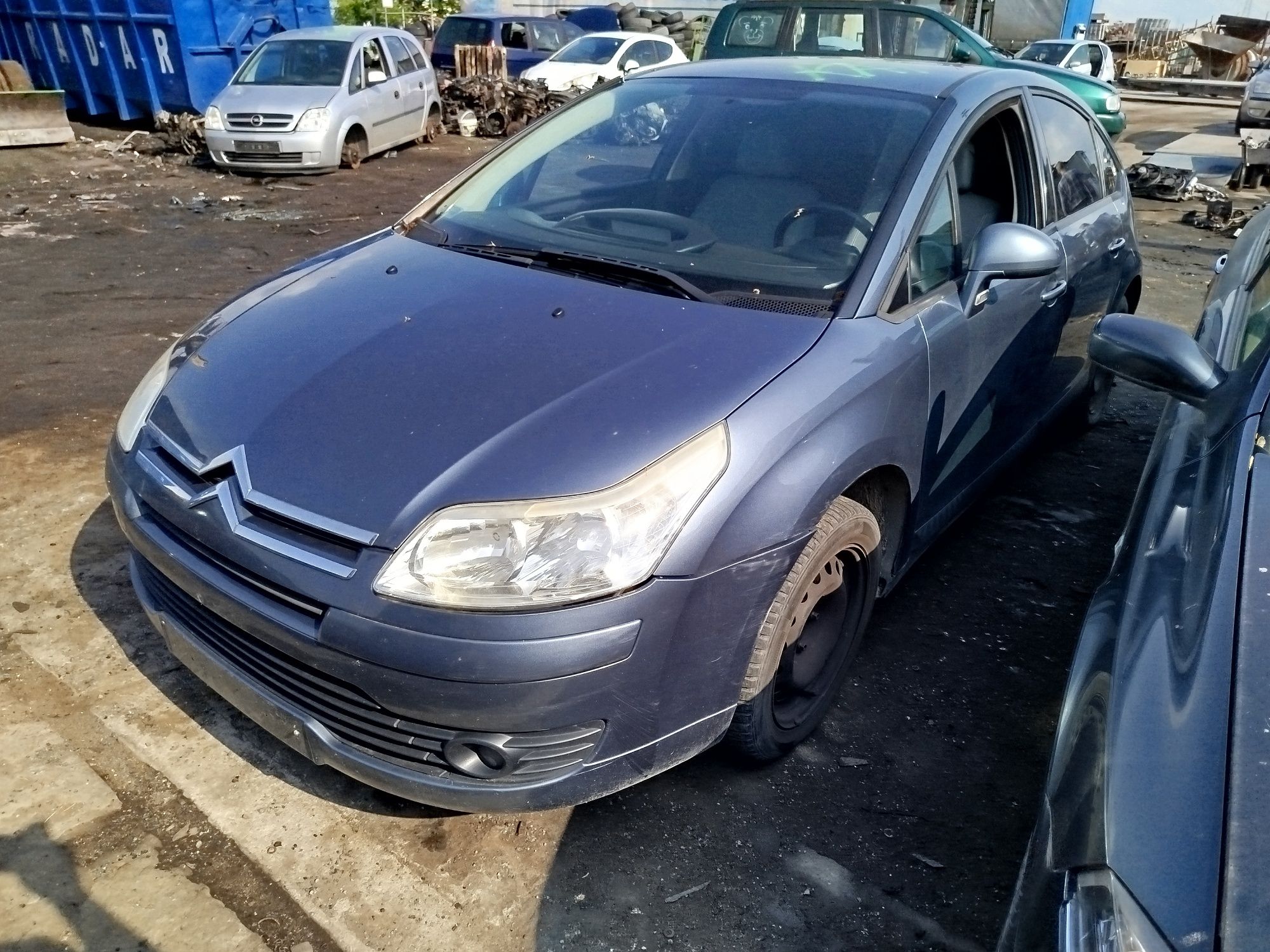 Citroen C4 EZW Kompletny przód maska zderzak lampy pas błotniki wysyłk