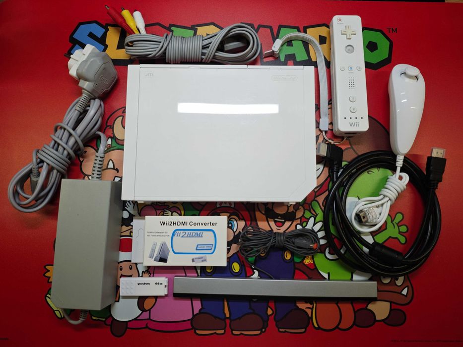 Nintendo Wii RVL-001 SoftMod + HDMI
