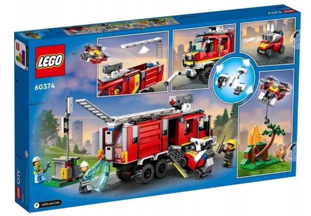 LEGO City 60374 Terenowy pojazd straży pożarnej