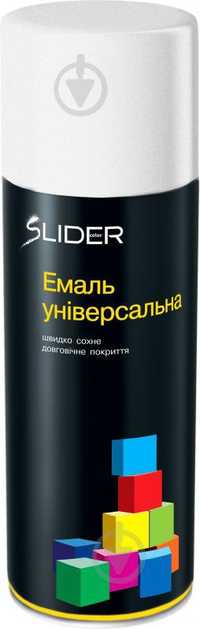 Фарба- аерозоль slider універсальна 400мл чорна біла