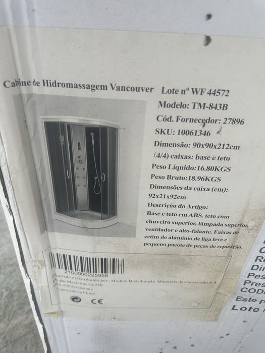 Cabine hidromassagem