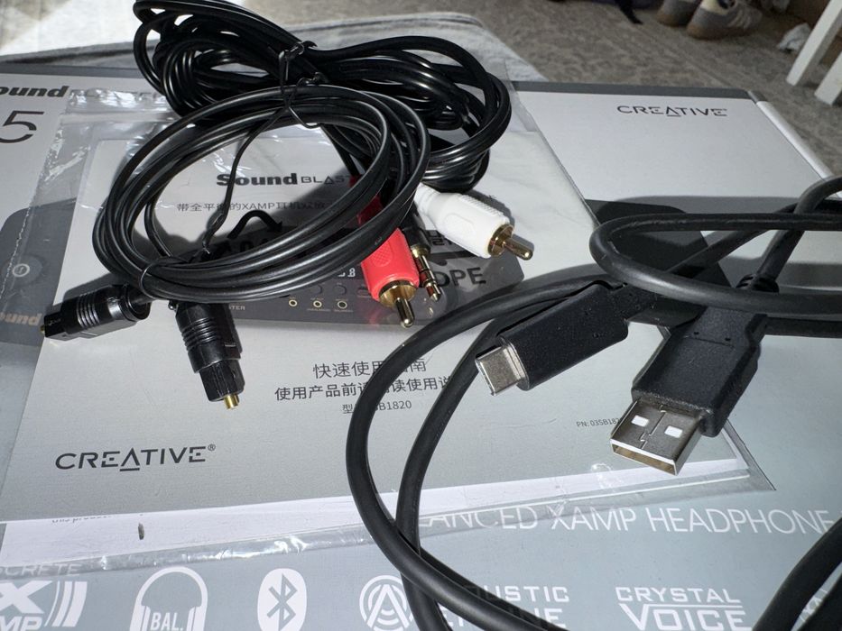 DAC AMP wzmacniacz karta dzwiękowa USB creative saundblaster X5 0,6Wx2
