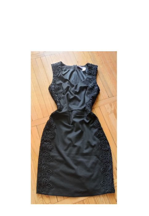 Чорна сукня футляр вишиванка 48 50 розмір нова