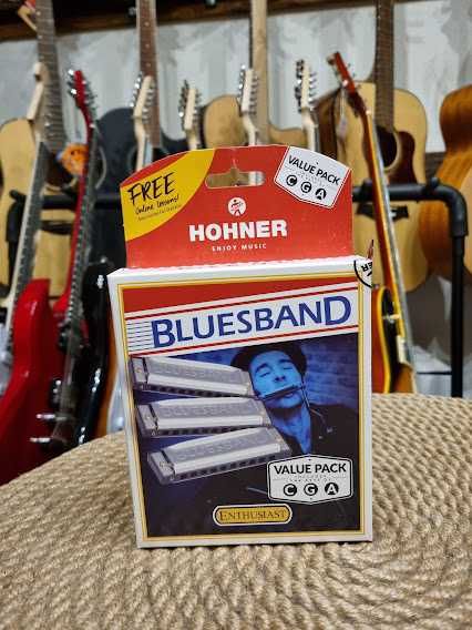 Harmonijka ustna set harmonijek Hohner Blues Band 559/20 CGA Bluesband