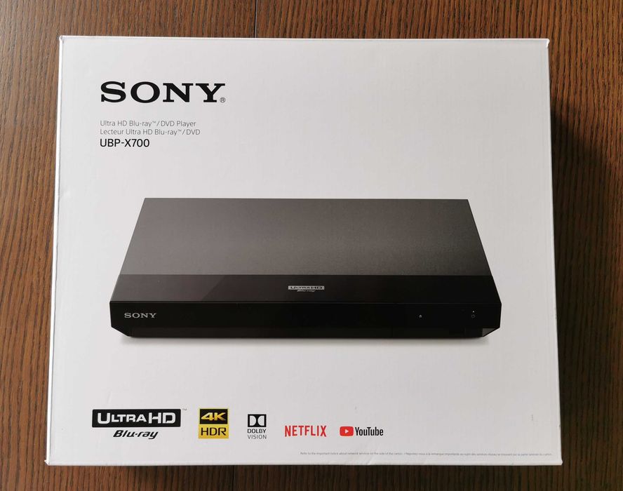 Odtwarzacz UHD 4K SONY HD Blu-ray UBP-X700 na gwarancji