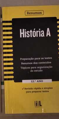 Manual livro exame resumo historia 12°