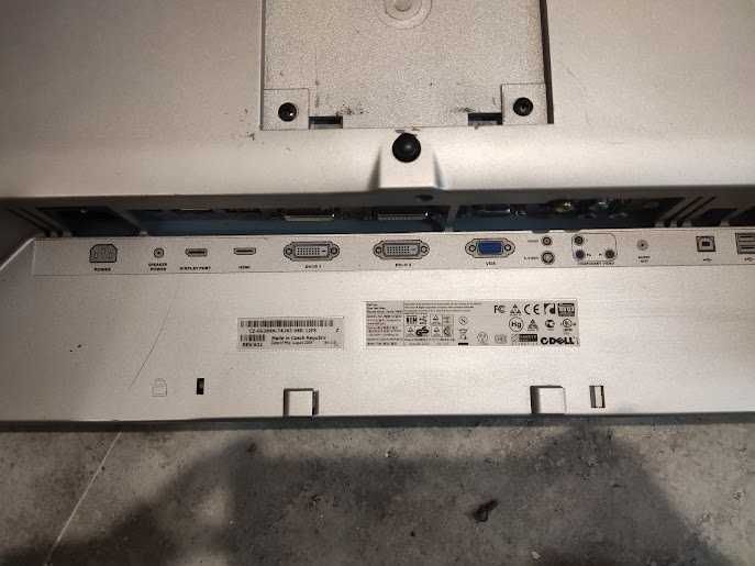 Monitor DELL 2408WFPb, 24" uszkodzony, na części