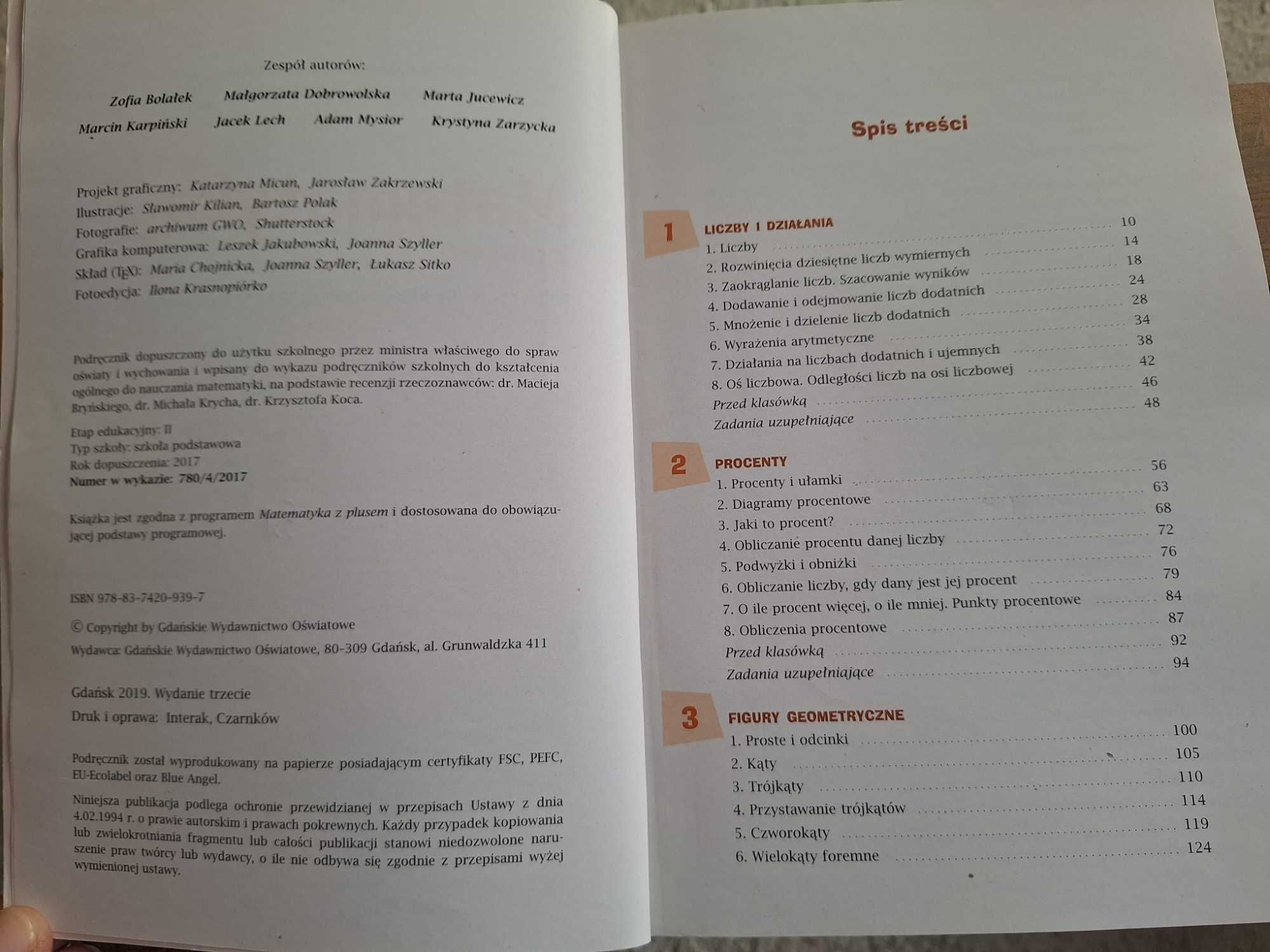 Matematyka z plusem 7 GWO nowa