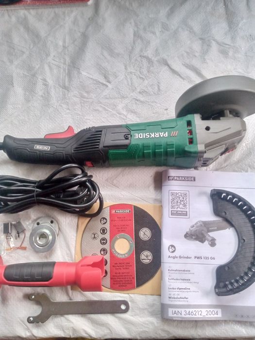 Болгарка PARKSIDE PWS 125 G6
