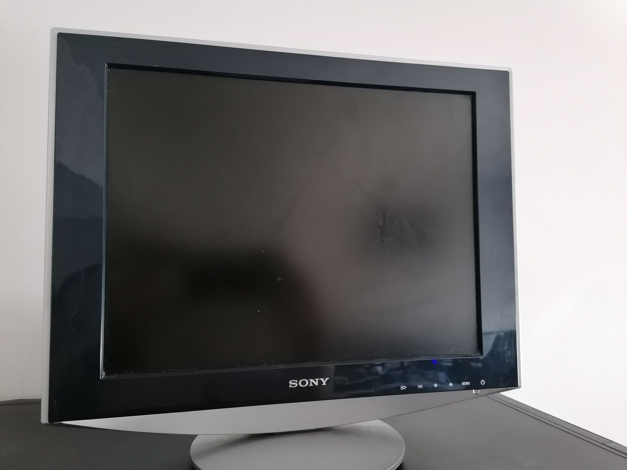 Ecrã LCD a funcionar