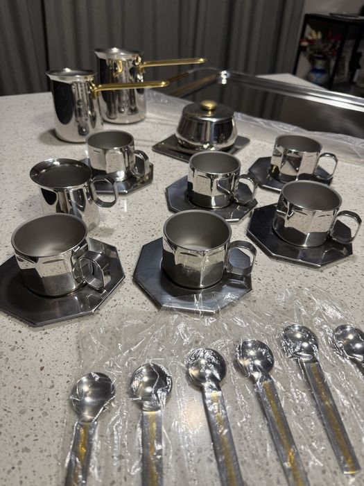 Кофейный набор Zepter. Чашка Zepter. Турка Zepter. Оригинал