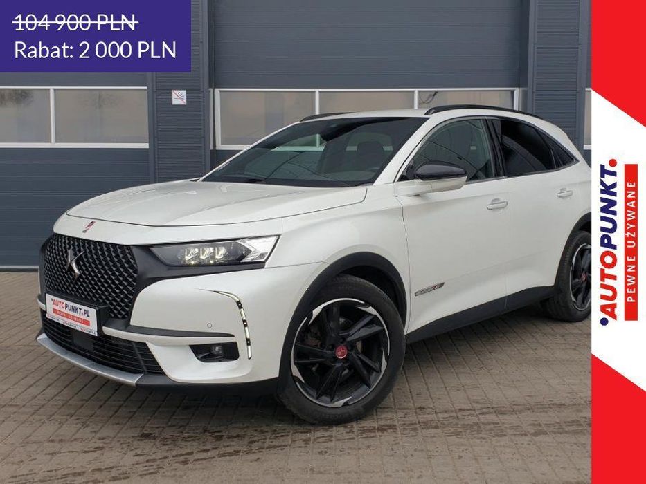 DS Automobiles DS 7 Crossback Performance Line 180KM, 2021r. * FV23% * Pamięć Foteli * LED Vision
