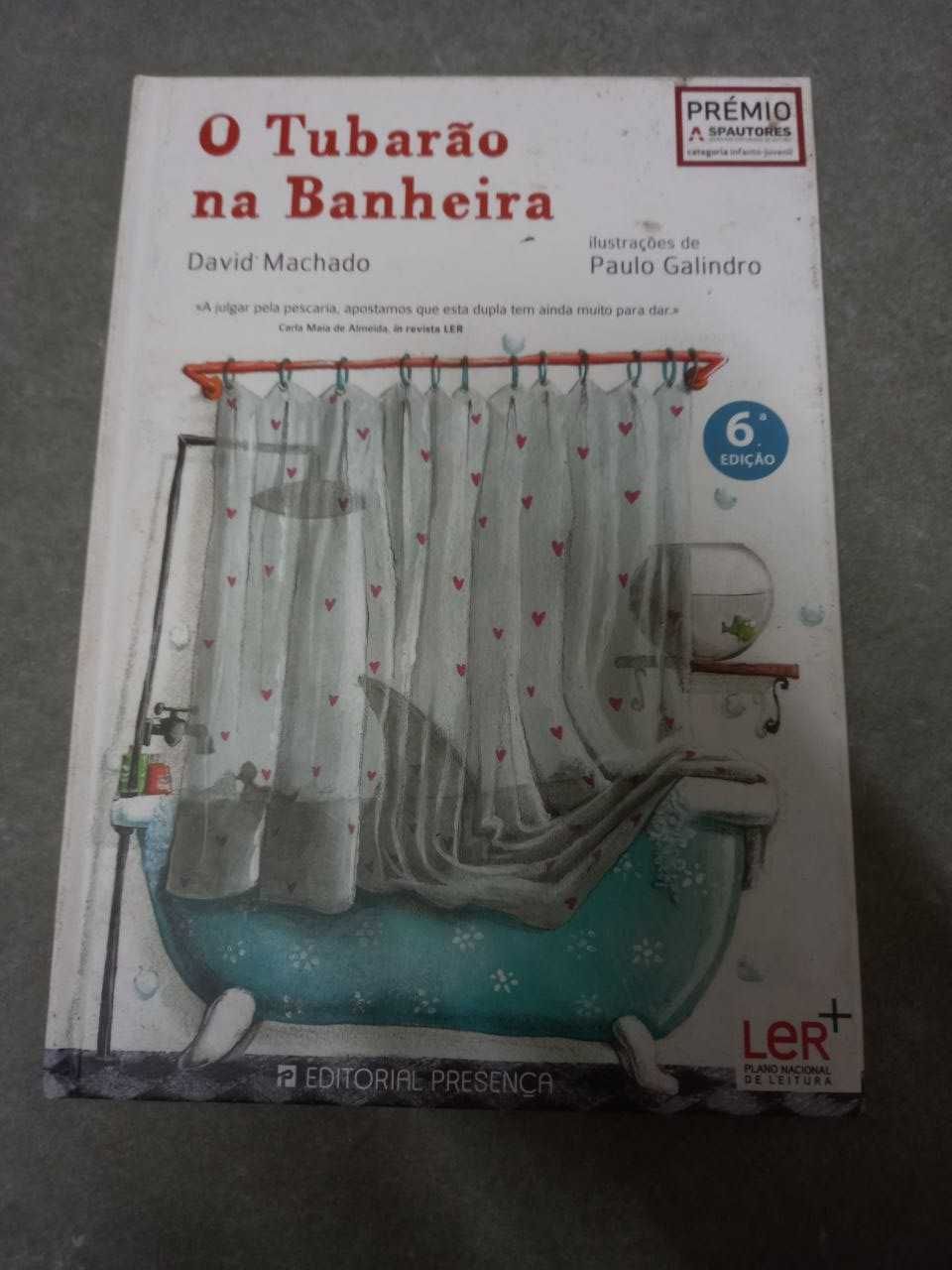 livro infantil ''' o tubarão na banheira''