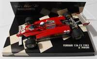 Didier Pironi F1 Ferrari 126 C2 1982 Minichamps 1:43