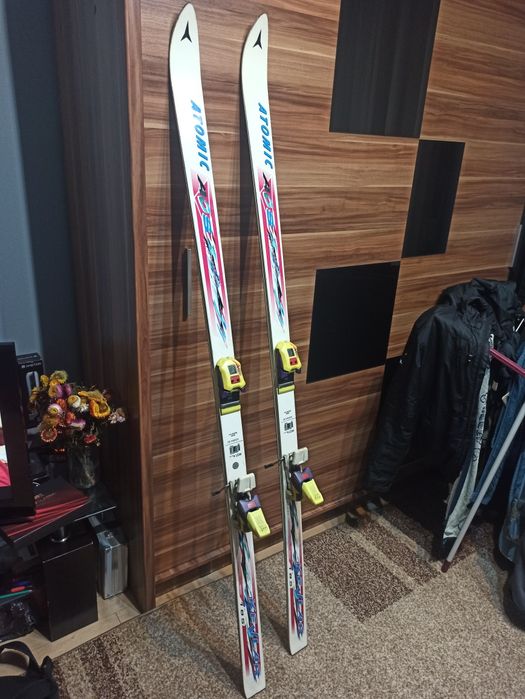 Zimowe narty! użyte kilka razy!