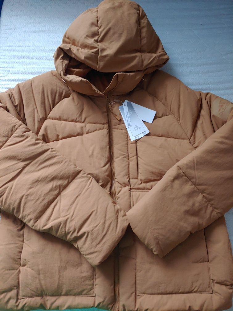 Пуховик куртка Adidas Big Baffle Jacket оригинал новый