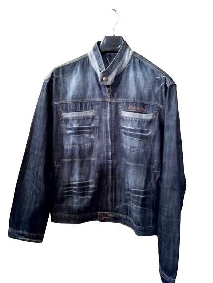 Куртка джинсова, бавовна, 3XL-4XL, Туреччина, чоловіча