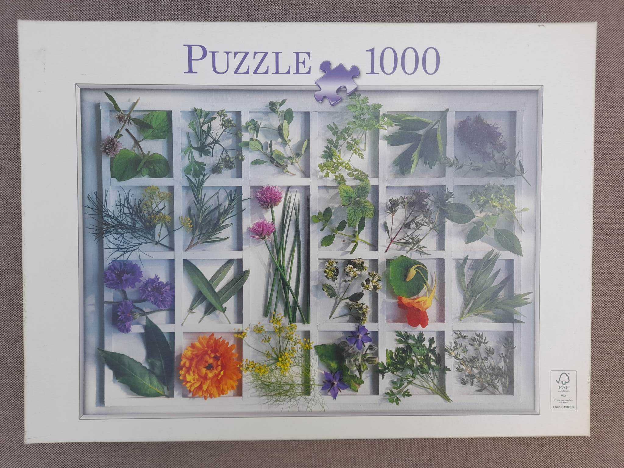 Sprzedam PUZZLE 600, 1000, 1500, 2000. 15 zł za pudełko.