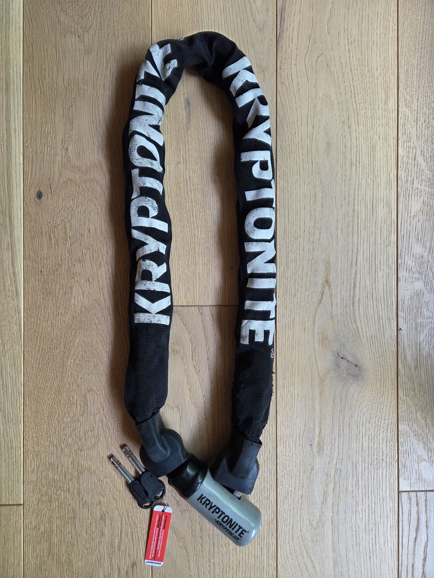 Kryptonite Kryptolok Series 2 zapięcie łańcuch z kłódką rowerowy motor