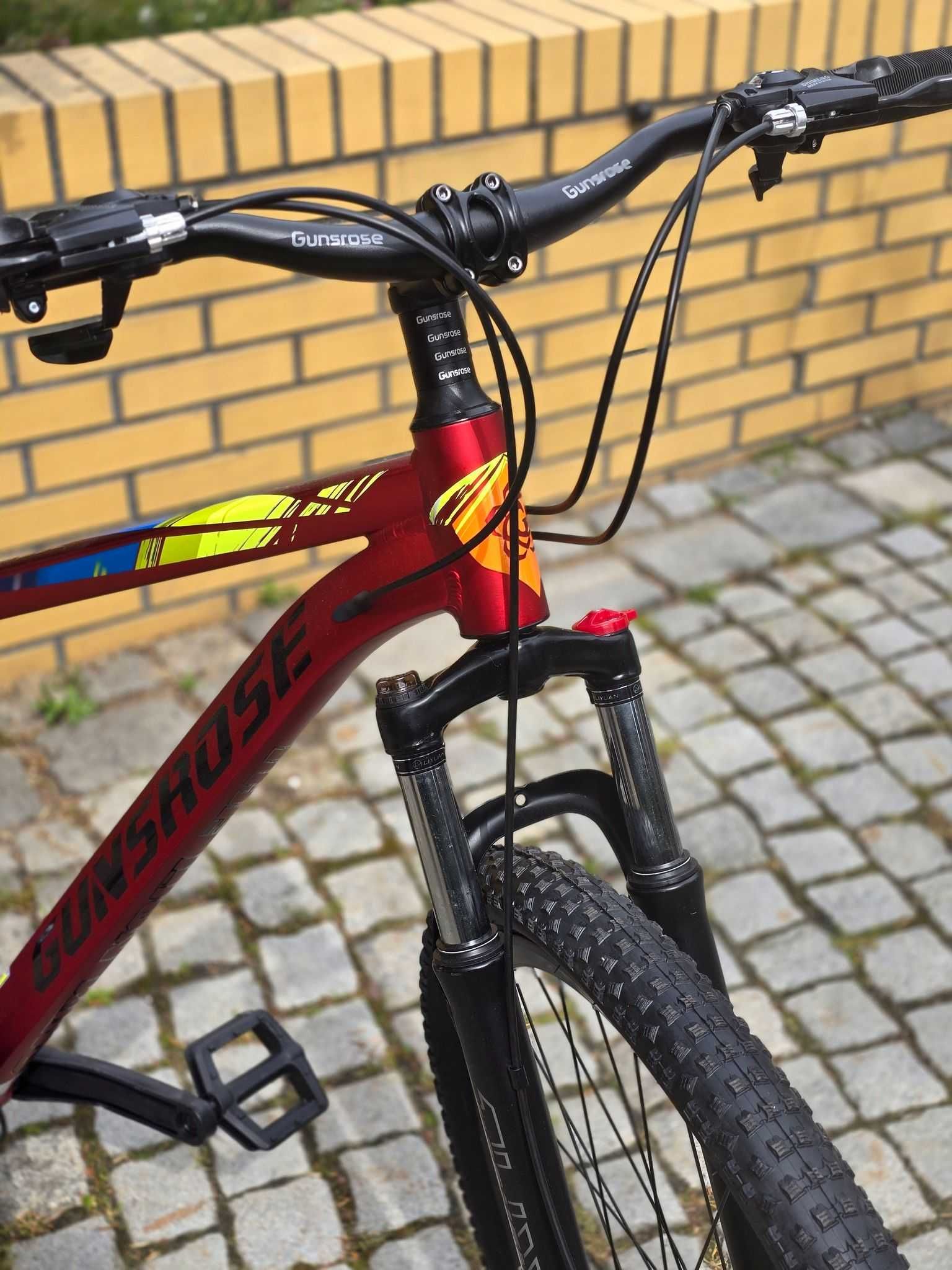 899 ZŁ Rower 29 cali Gunsrose czerwony