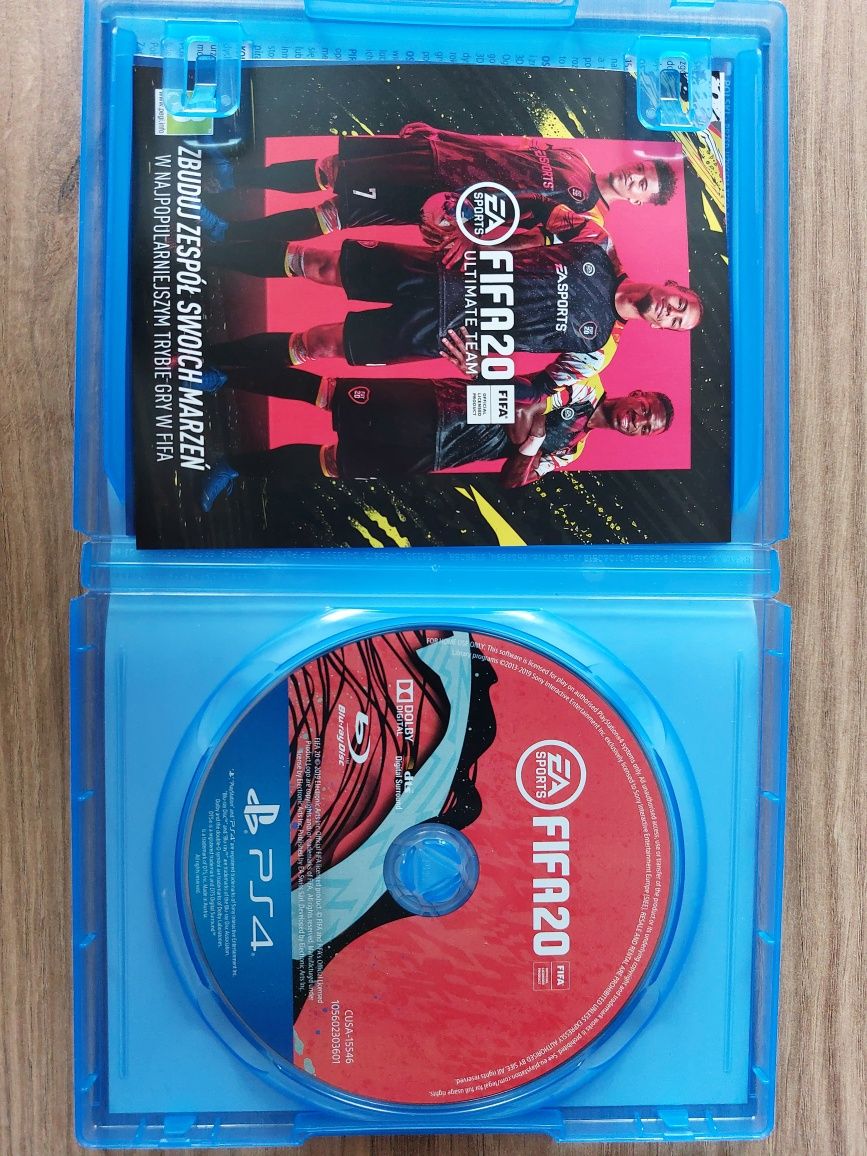 Gra FIFA20 PS4 wersja PL