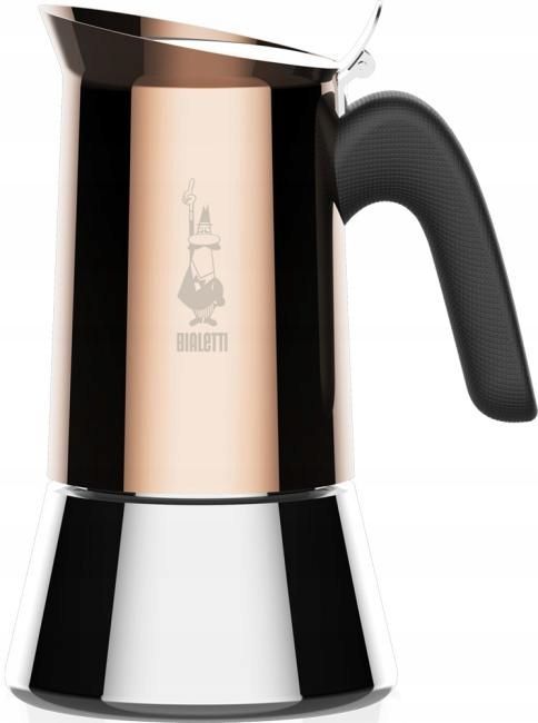 Kawiarka nierdzewna New Venus 4 COPPER BIALETTI INDUKCJA 170ml
