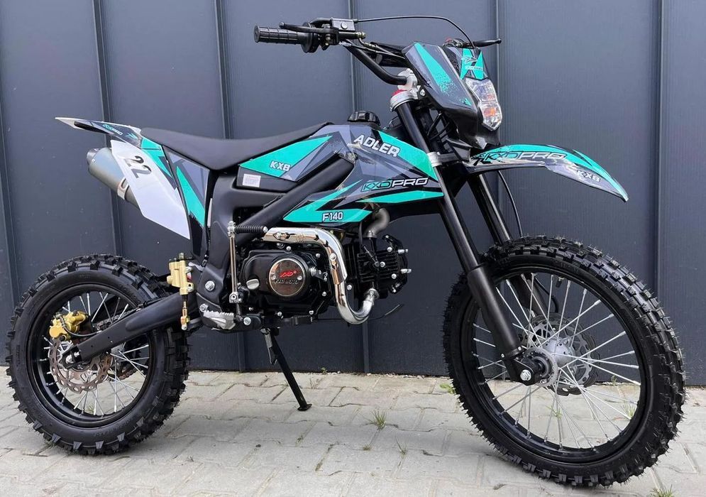 KXD  612 LIFT KX8 cross 140 cc koła 14 17 estart kick start wysyłka gratis