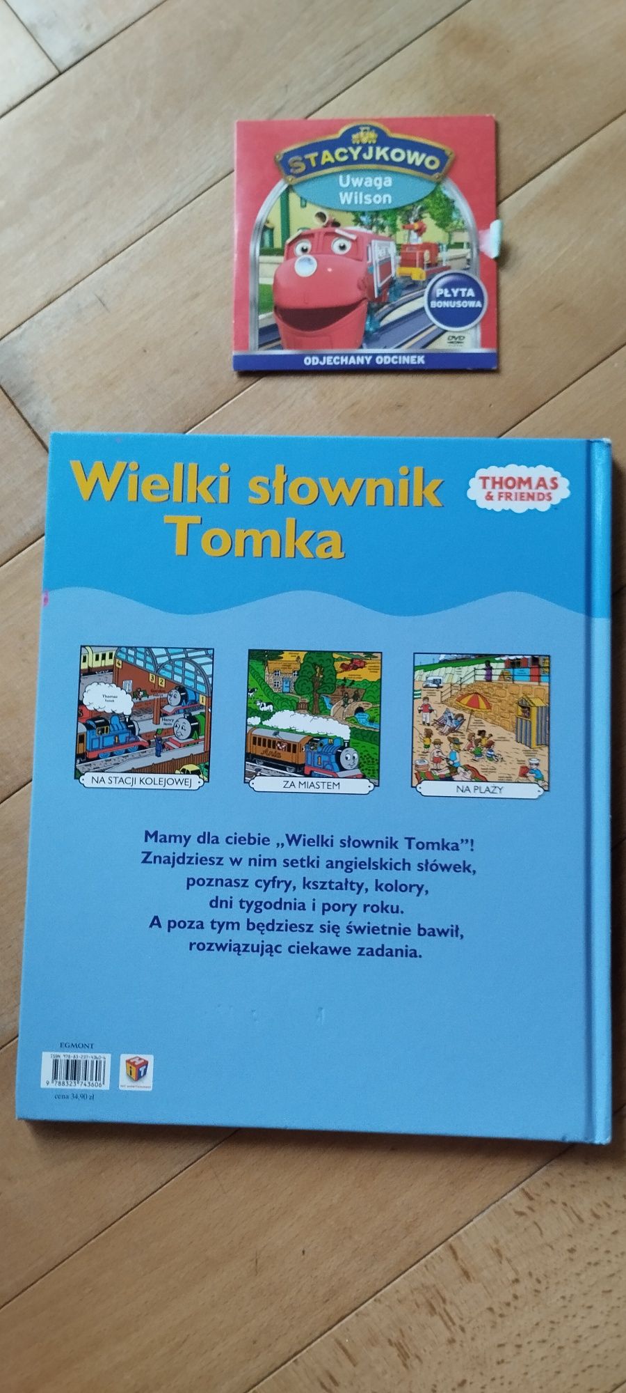 Wielki słownik Tomka + gratis płytka Stacyjkowo płyta DVD