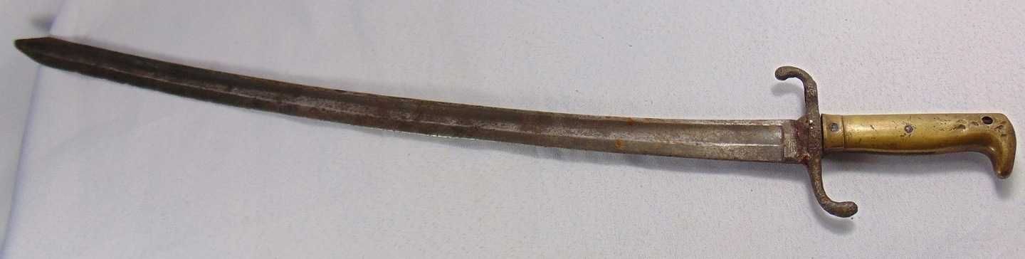 Bagnet m71 przerobiony na szablę