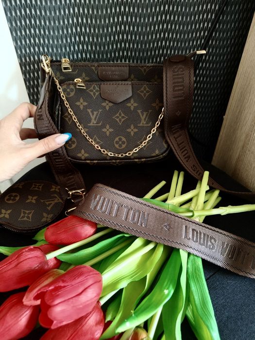 Torebka damska listonoszka Louis Vuitton 3 w 1