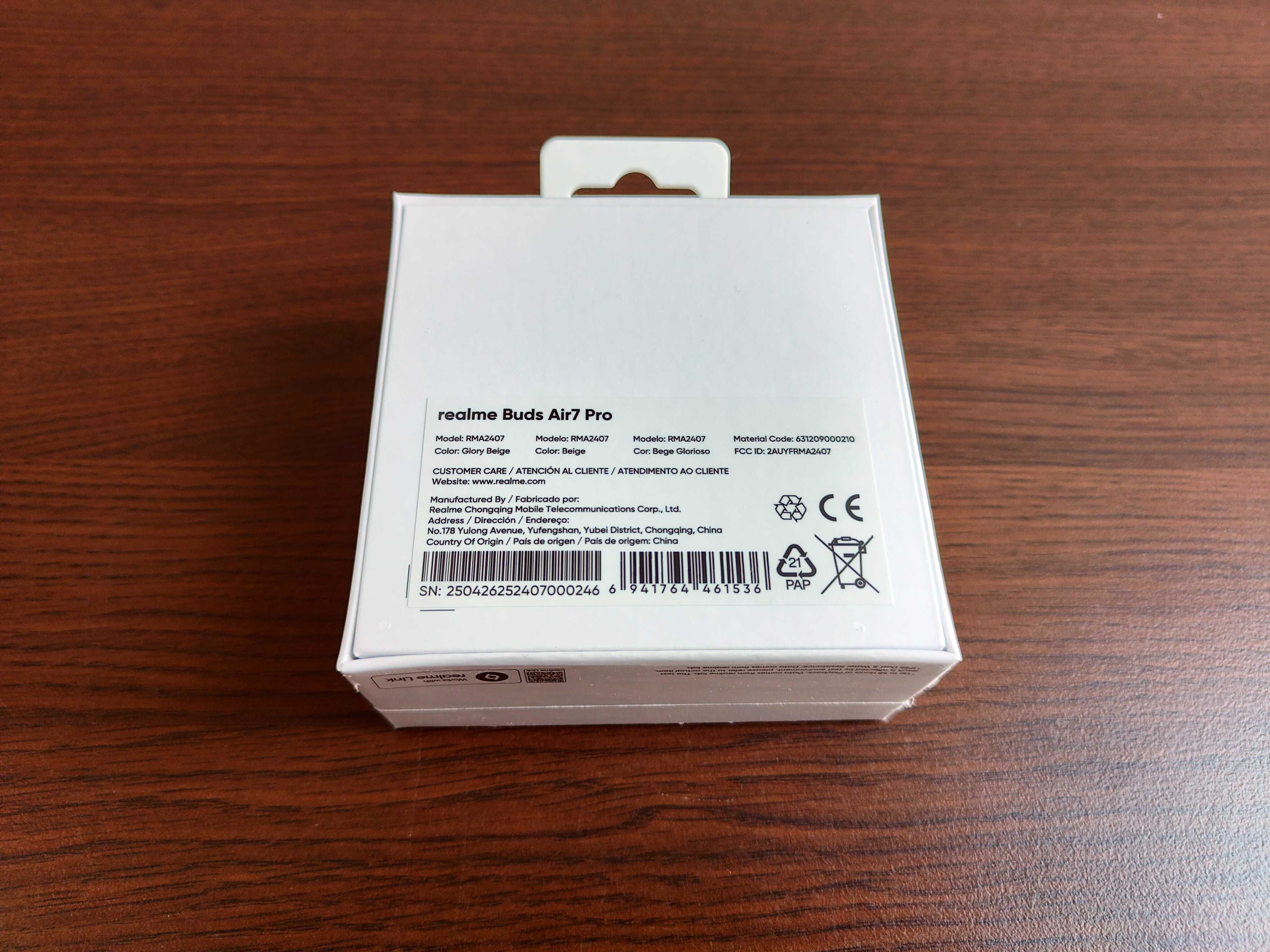 Навушники Realme Buds Air 7 Pro (Global)