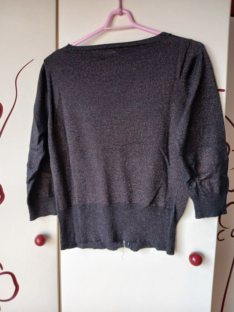 Brokatowy sweter