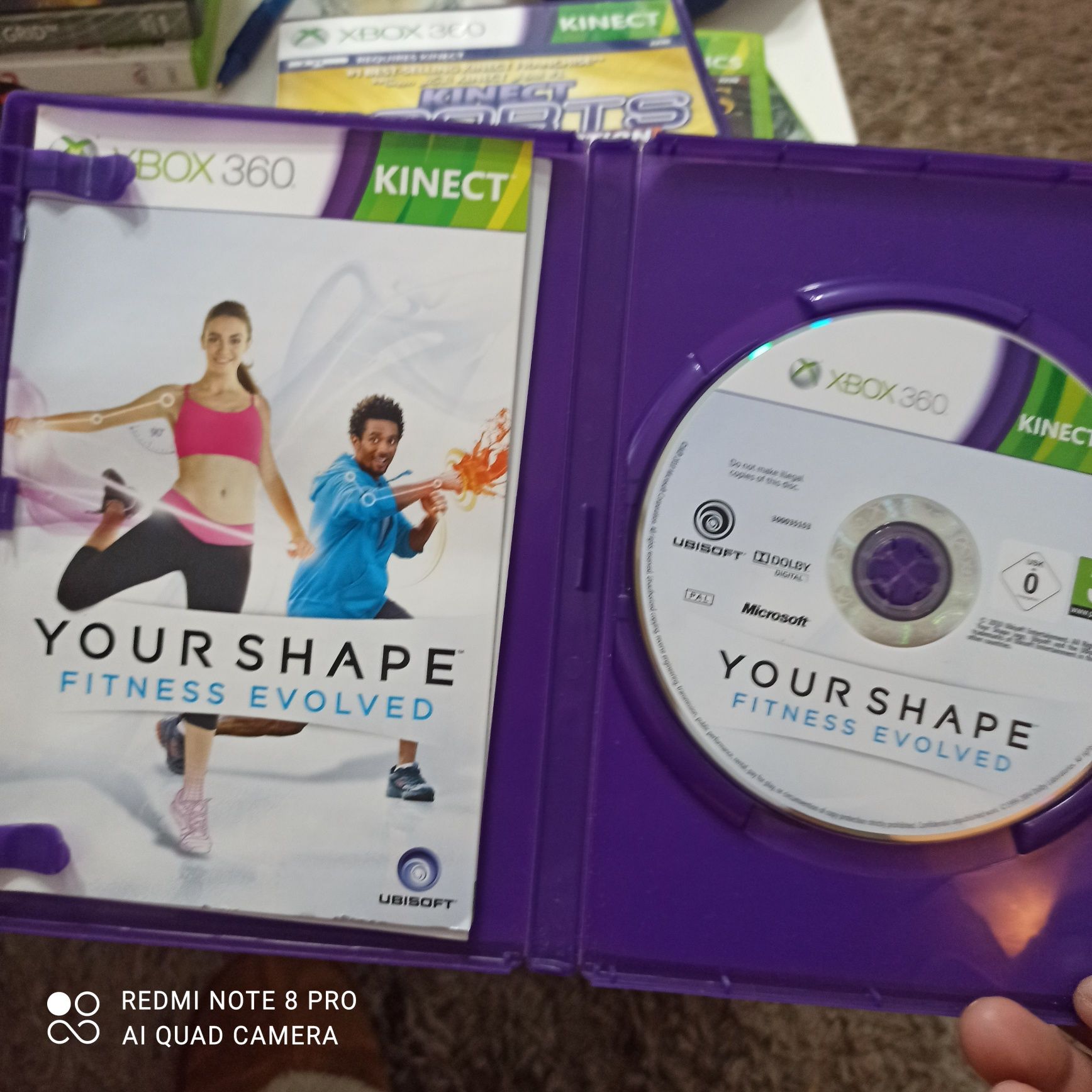 Your Shape fitness evolved xbox 360  xbox360