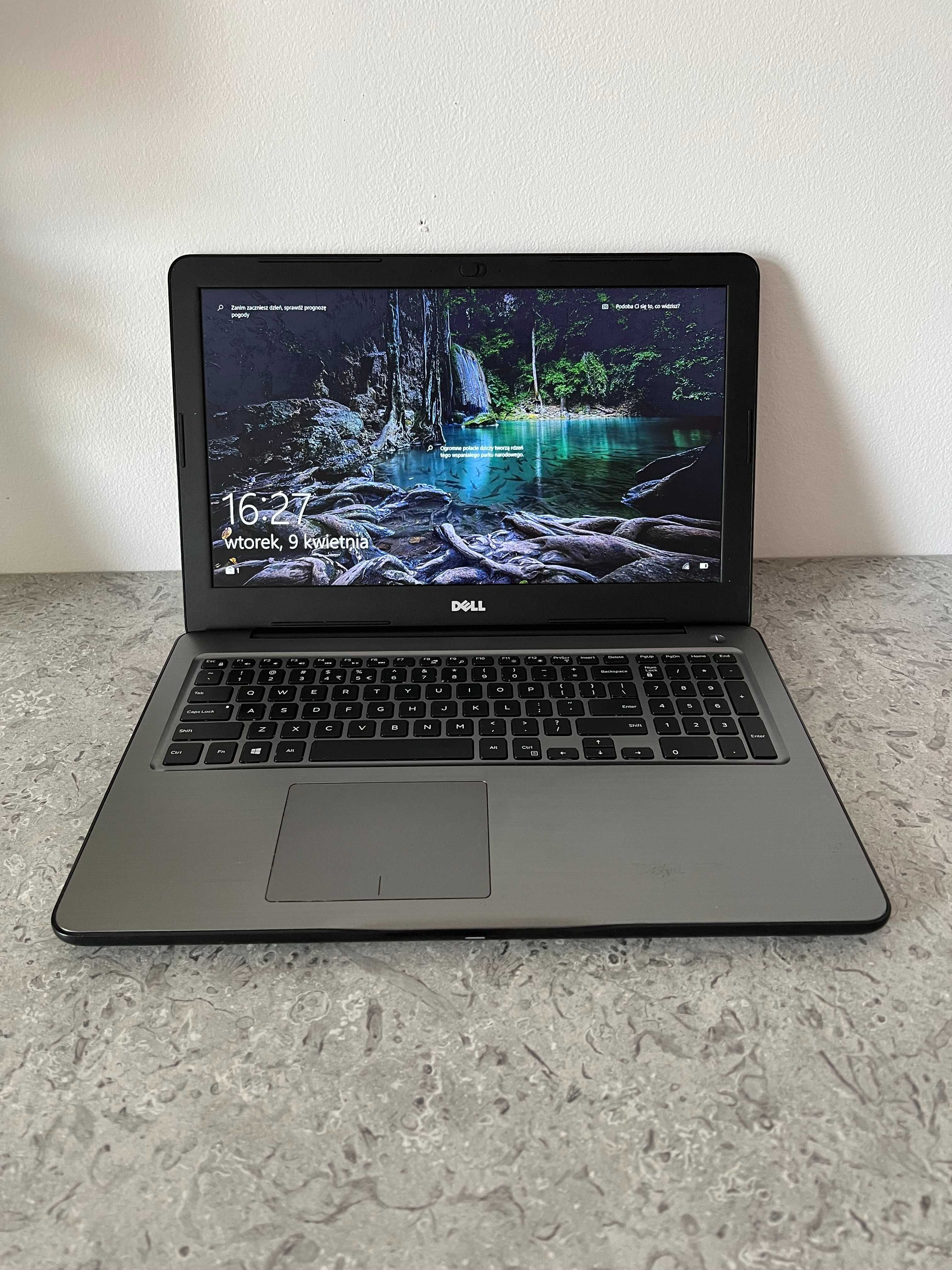 Komputer laptop DELL 5567 i7 8GB RAM 100% sprawny, FAKTURA VAT