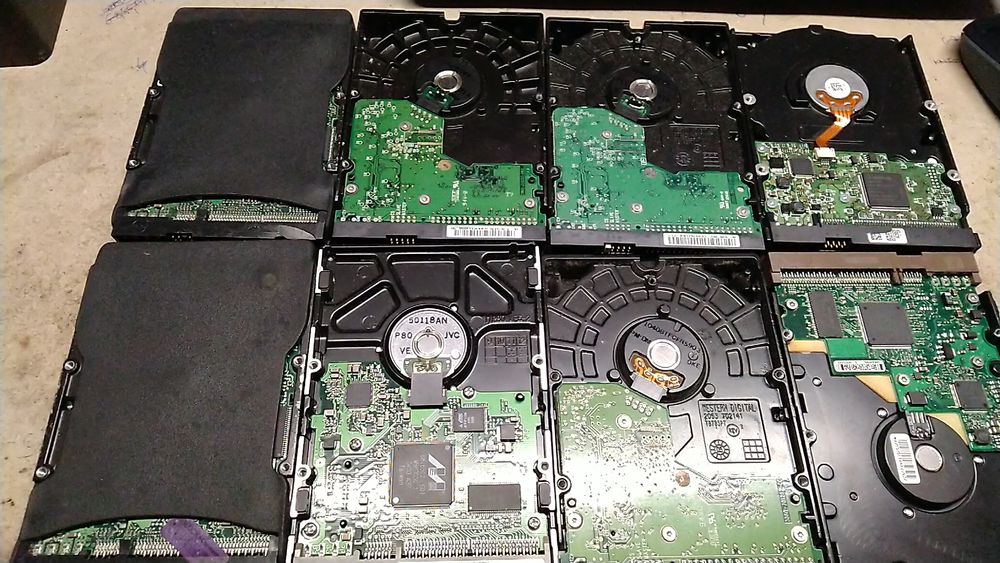 Dyski HDD 3,5cala IDE 8szt