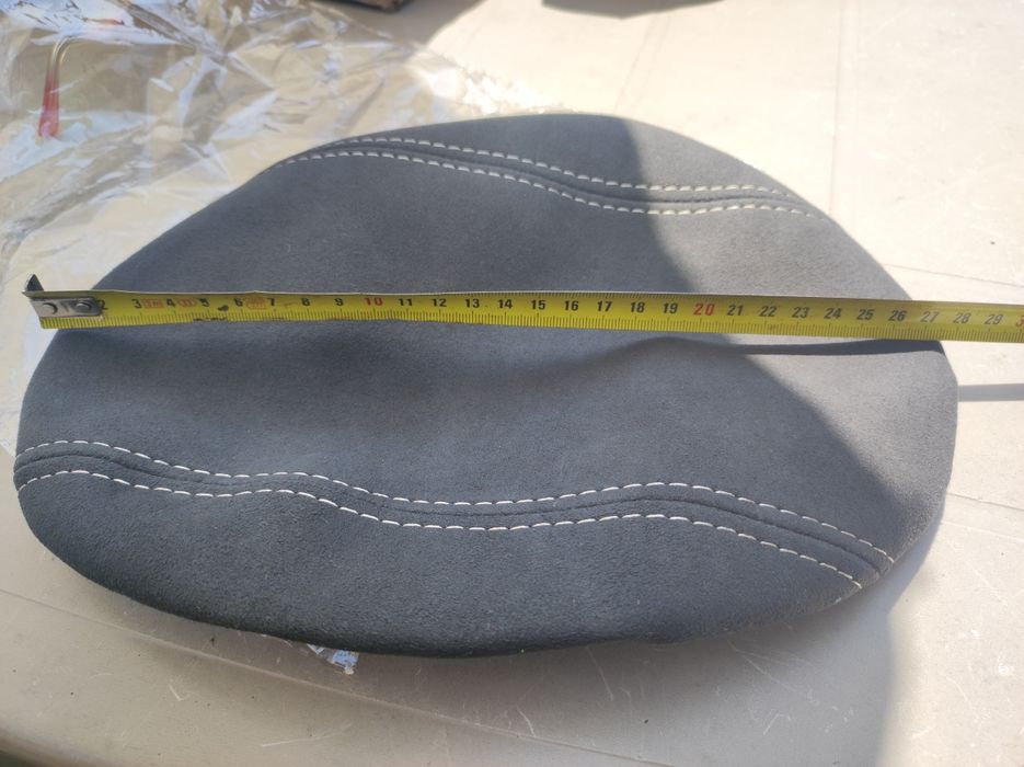 Накладка (чехол) з алькантари на підлокітник авто