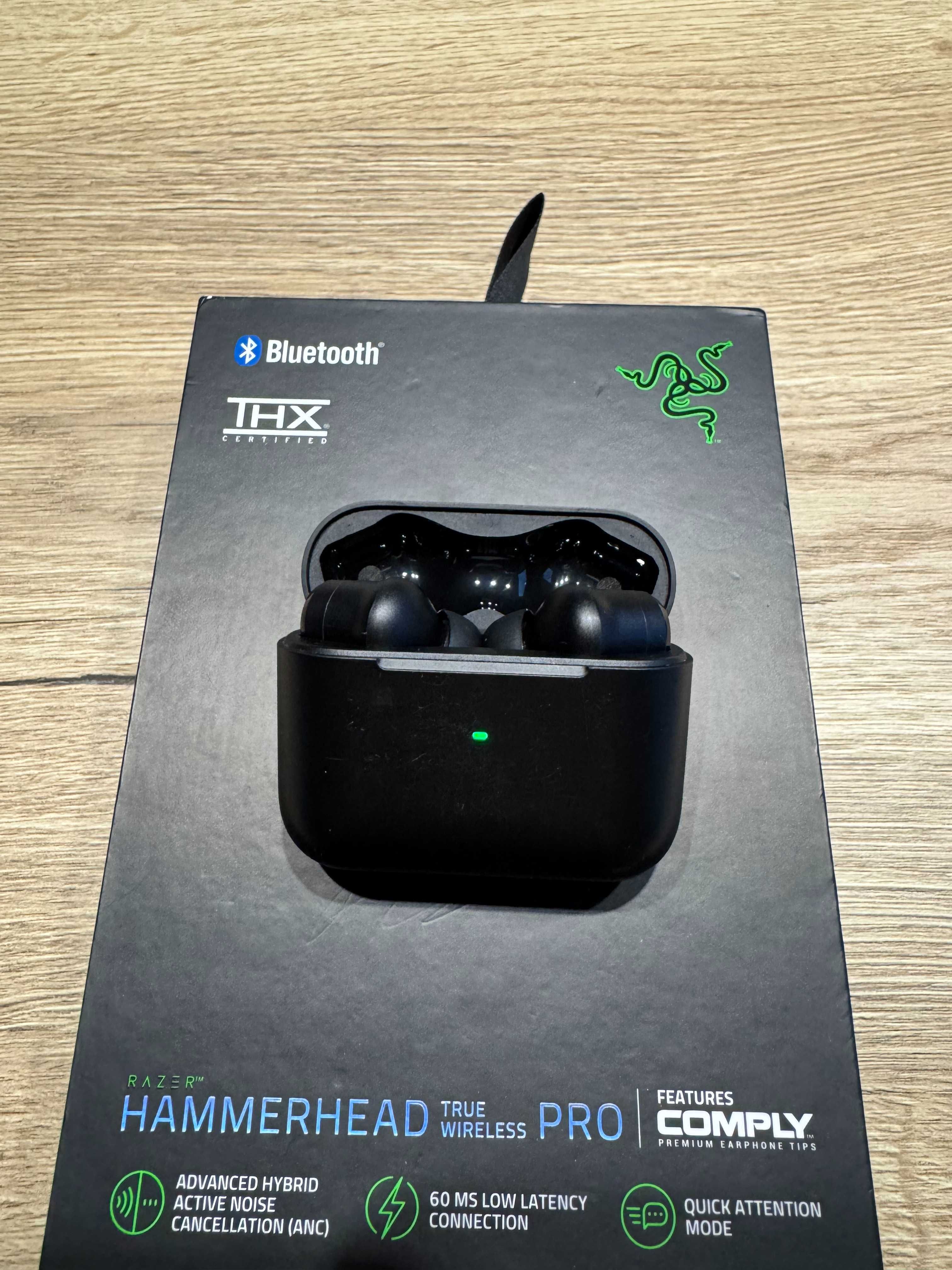 Słuchawki Razer Hammerhead TW Pro ANC Dokonałowe