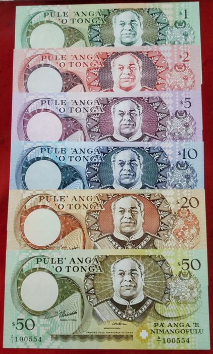 TONGA FULL set 1995/ UNC
