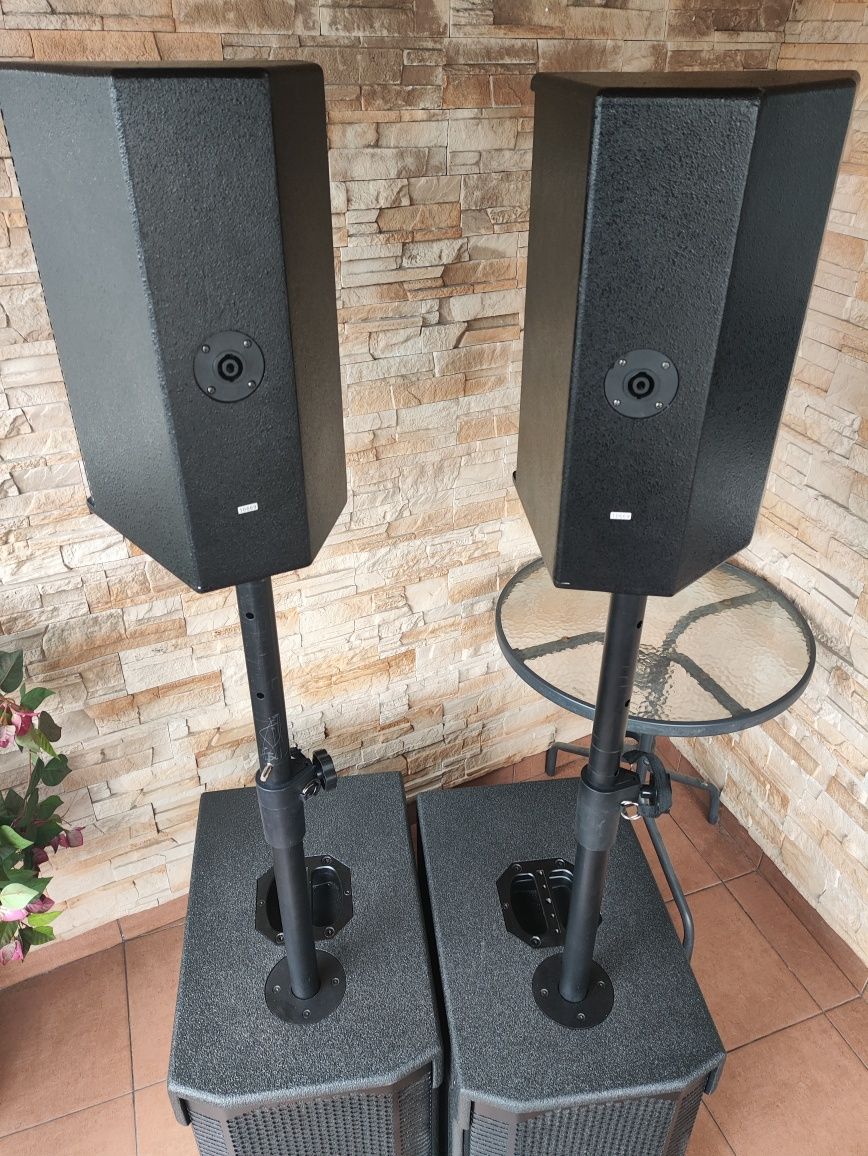 Aktywne Nagłośnienie Kolumny słupkowe Power Dynamics  PD812a zestaw