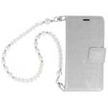 Liavec Glitter Magsafe Book Case do Samsung Galaxy S24 Ultra srebrny