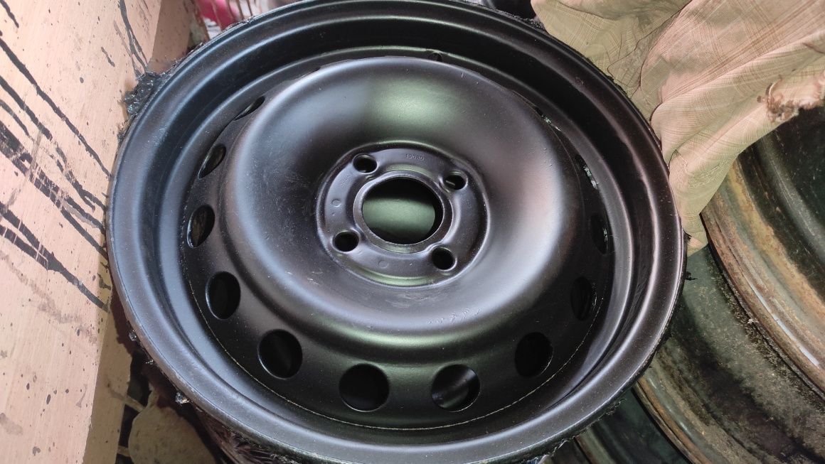 Диски Рено Логан R14/4×100/5.5-6J/ET43-ЕТ45;з Німеччини;4+2+4шт; гарні