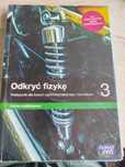 Sprzedam podręcznik do fizyki klasa 3 Liceum