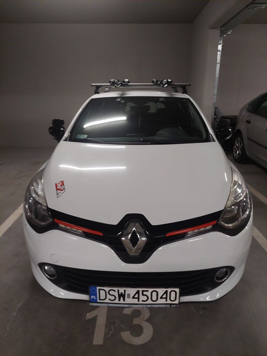 Bagaznik rowerowy Clio 4. Belki plus dwa uchwyty