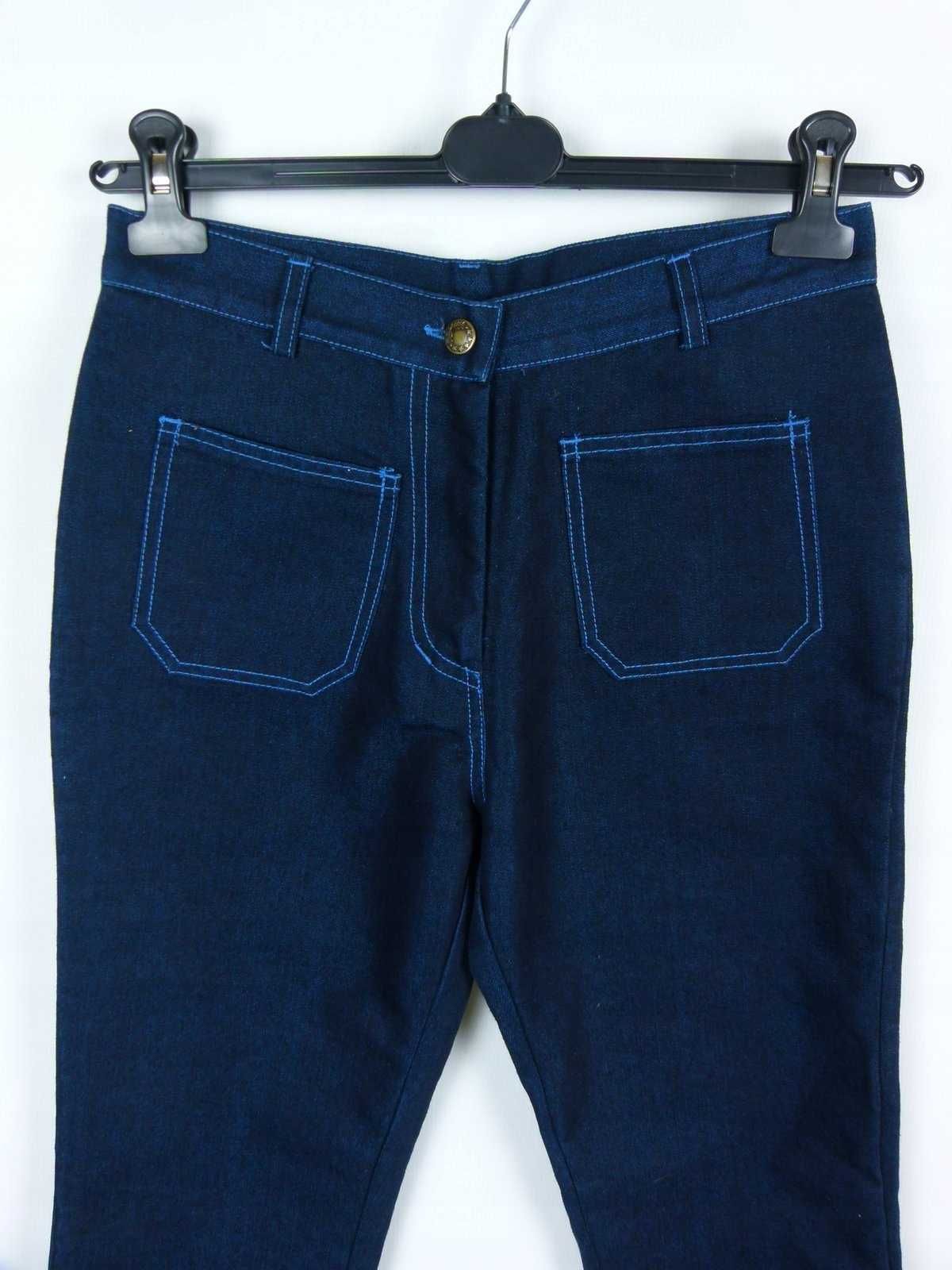 Miss Selfridge rybaczki spodnie 3/4 jeans dżins 12 / 38