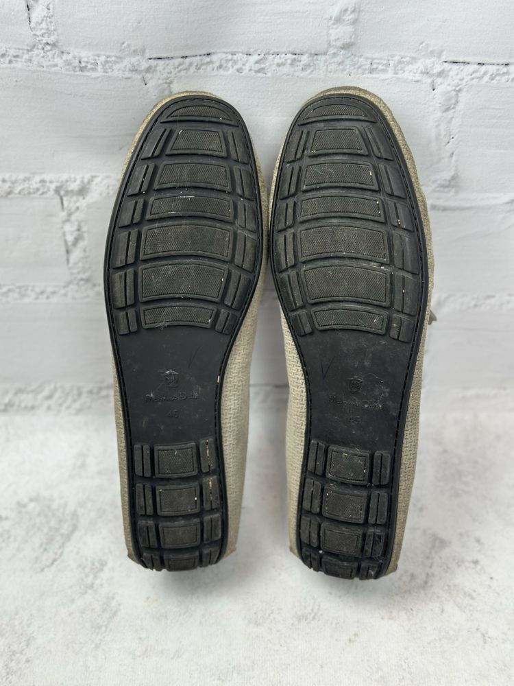Чоловічі шкіряні топсайдери  Massimo Dutti 45p