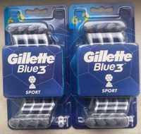 Gillette Blue 3 Comfort Sport; maszynki 6+2, 2 opakowania