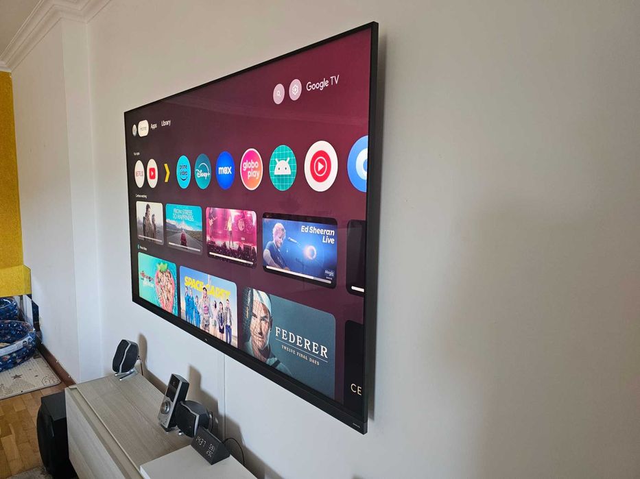 TV 75 Polegadas TCL 75C935 Mini-Led QLED Topo de Gama