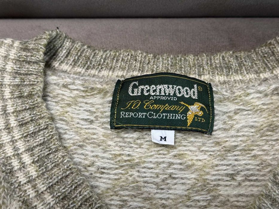 Norweski sweter męski 100% wełna Greenwood r. M/L